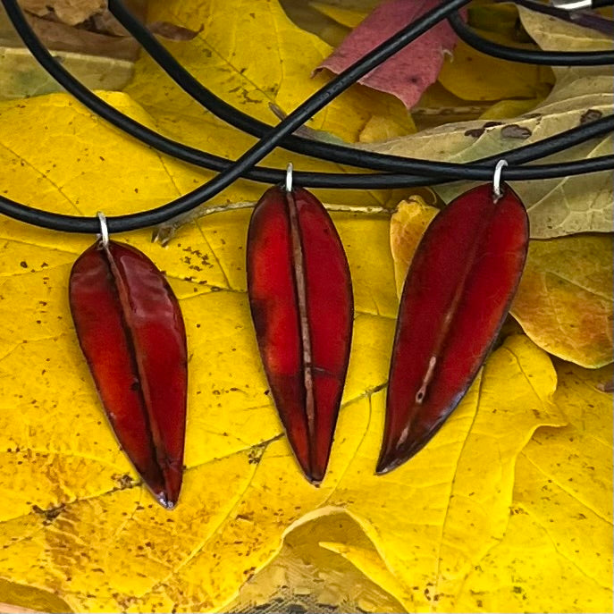 Sumac Leaf Pendant